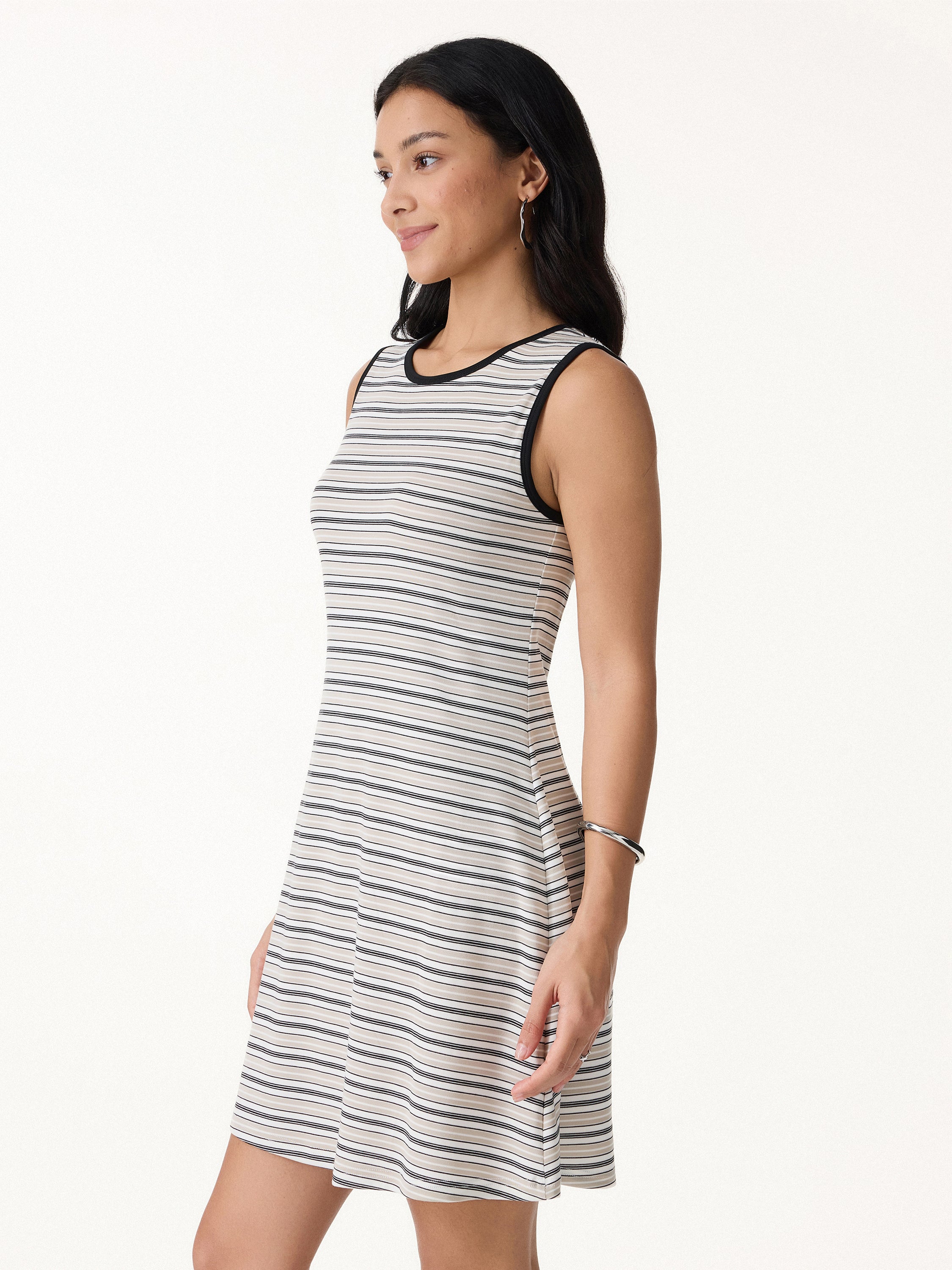 Striped Easy Mini Bra Dress - Image 6
