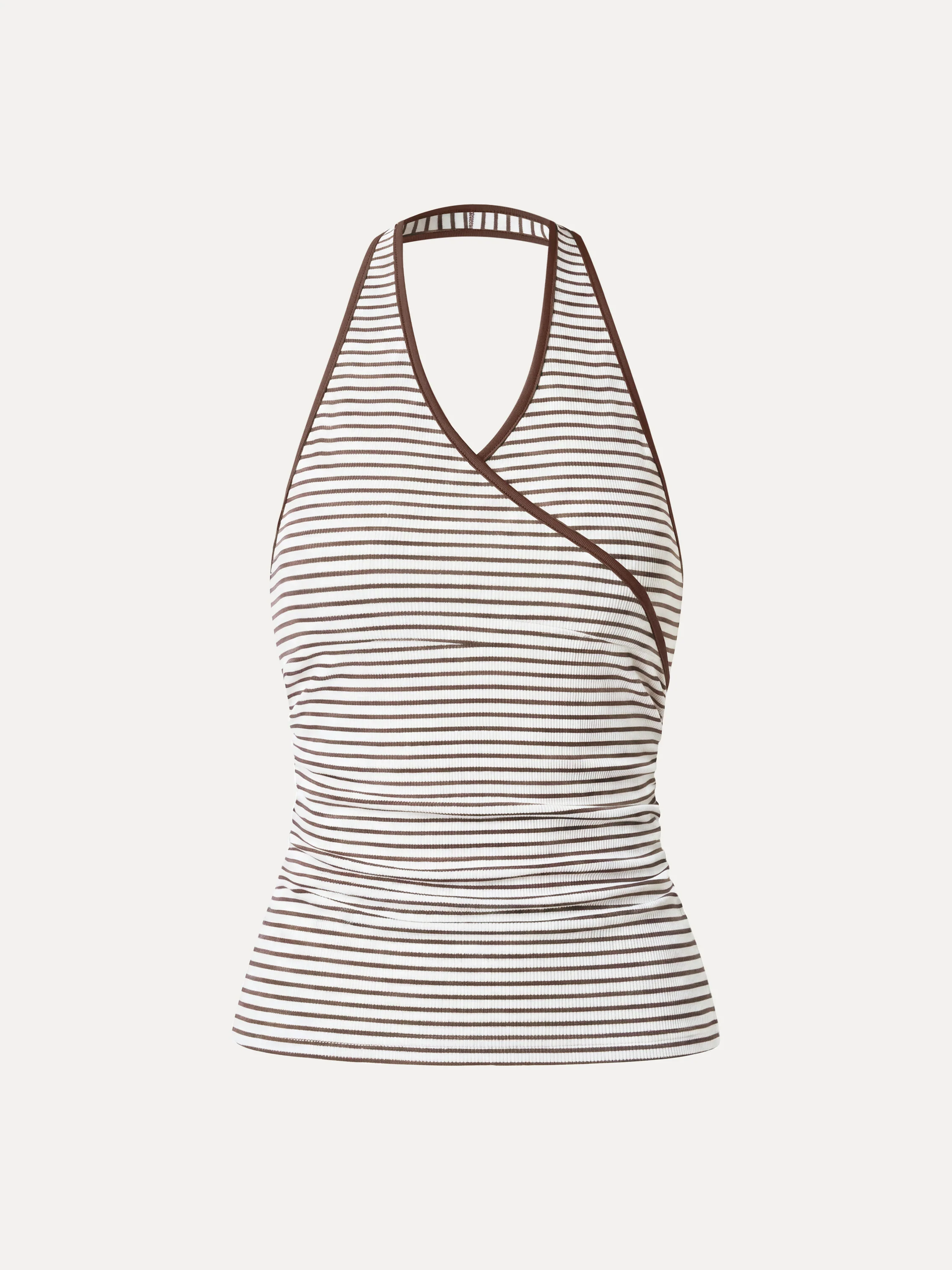 Striped Halter Neck Tank Top - Image 8
