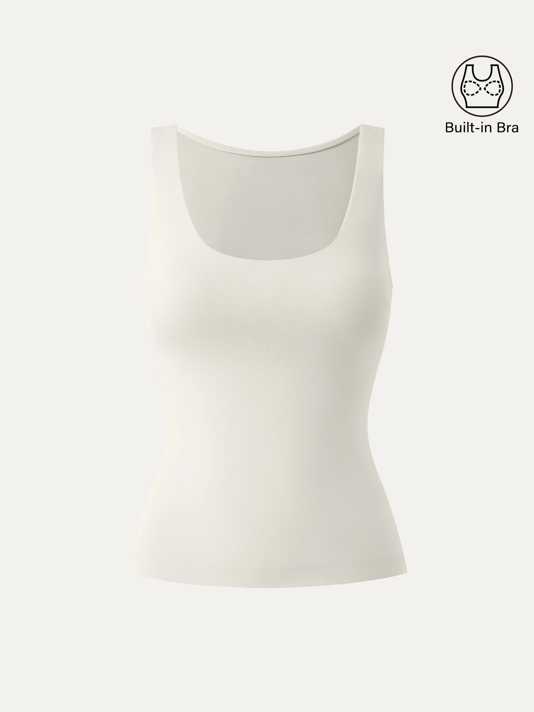 U-neck New Airy Bra Tank - Image 2