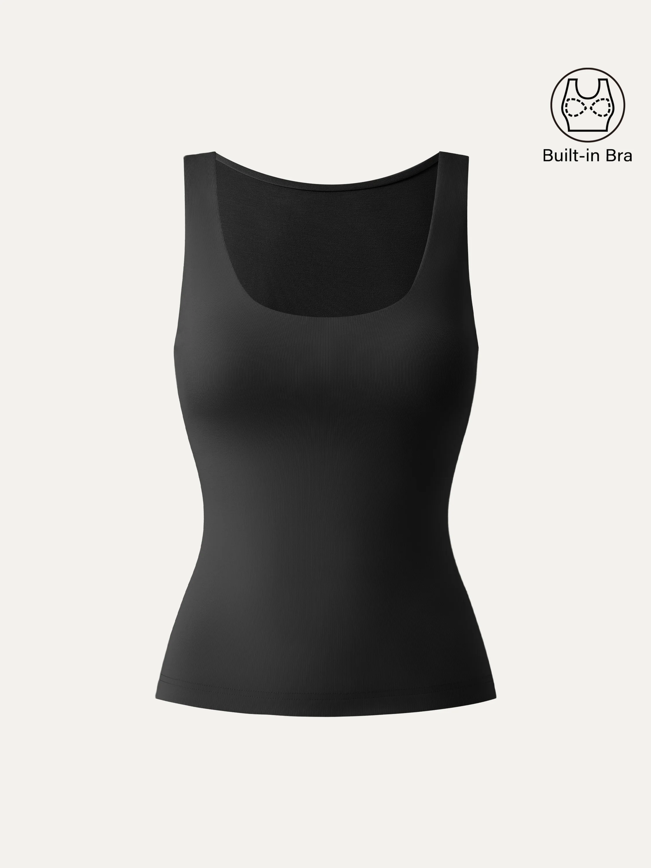 U-neck New Airy Bra Tank - Image 3