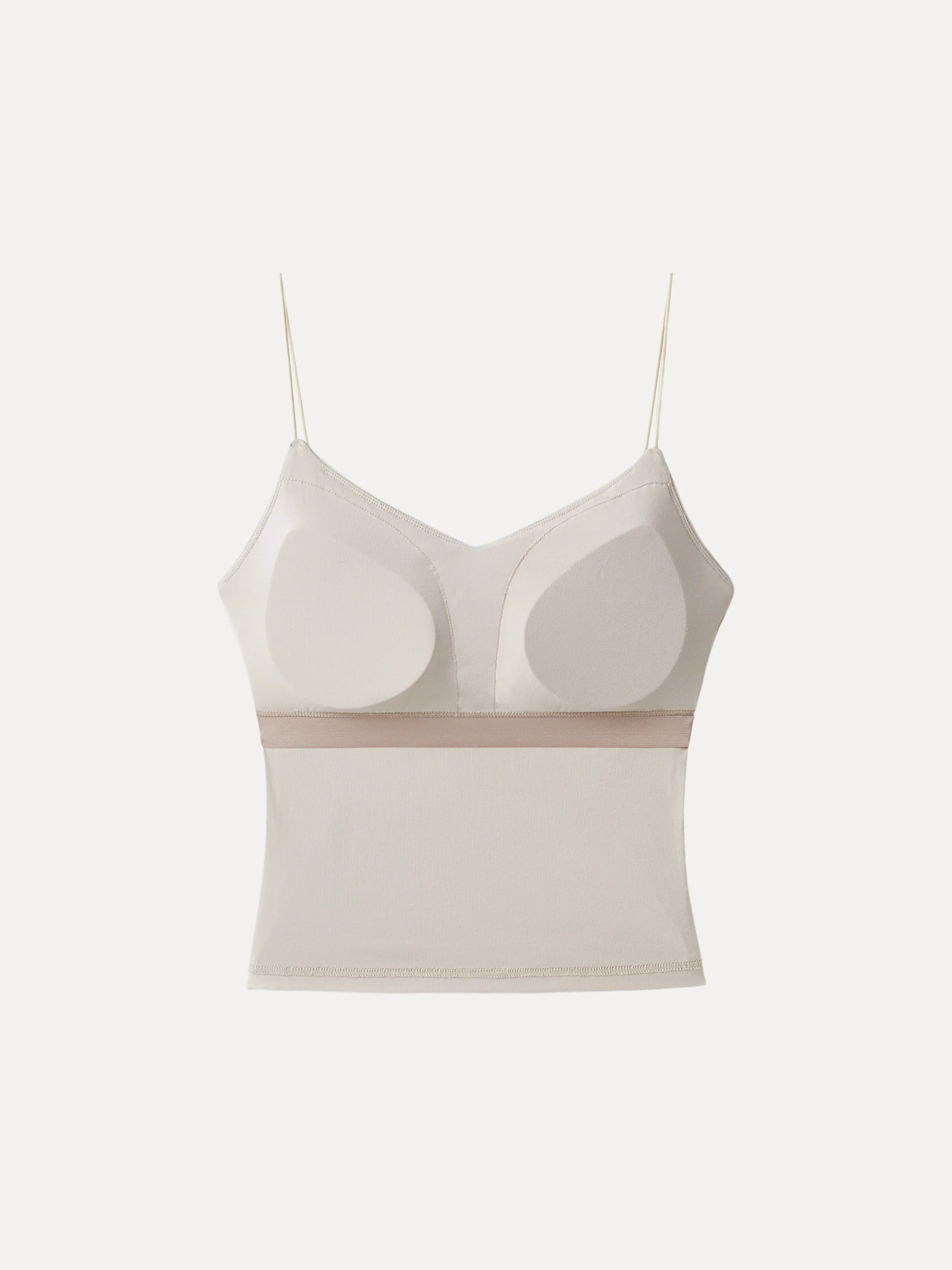 Ultrasoft Sweetheart Neck Front Tucked Spaghetti Brami - Image 9
