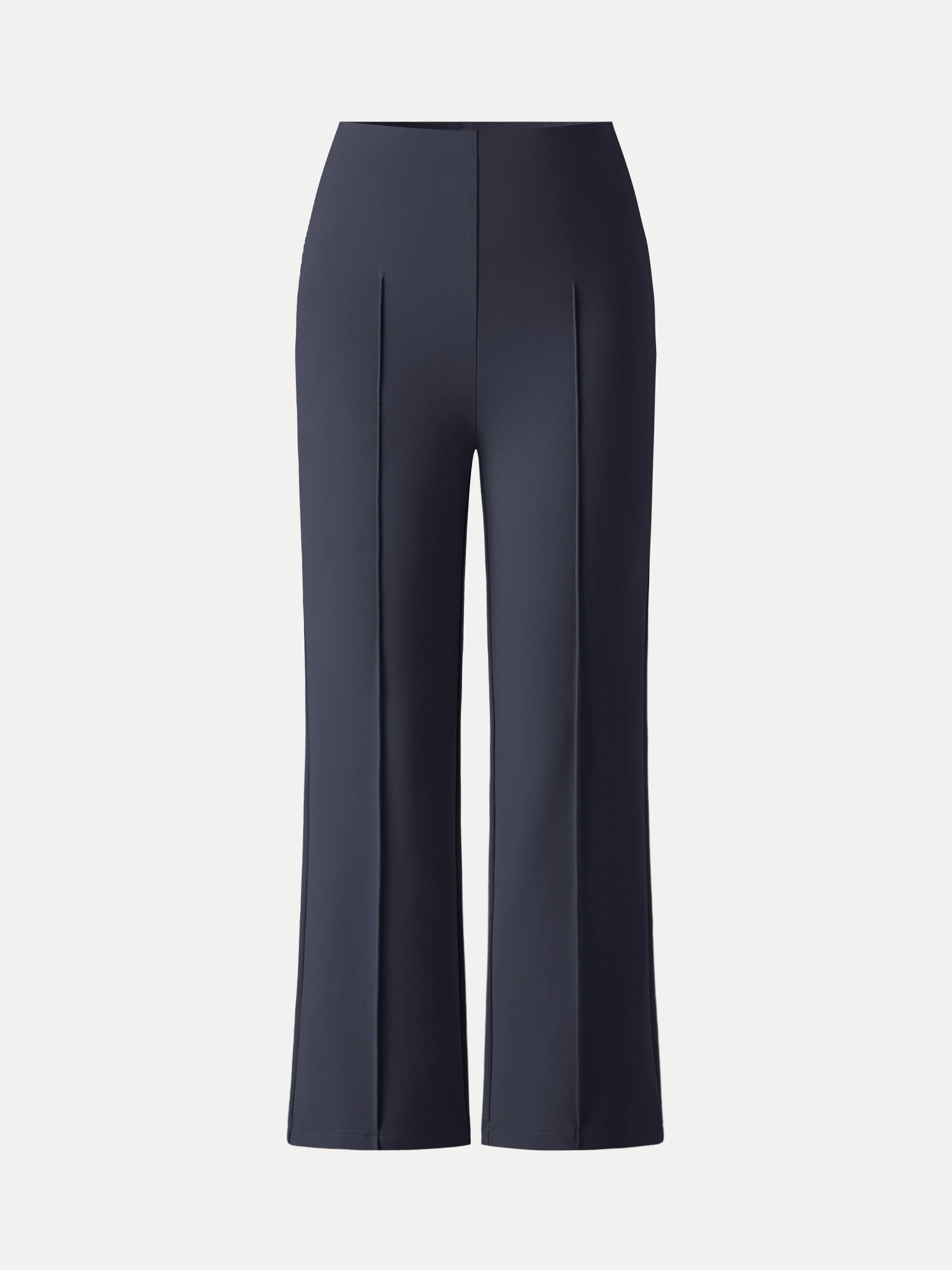 Wrinkle-Resistant High Rise Cropped Flare Leg Travel Pant - Image 12