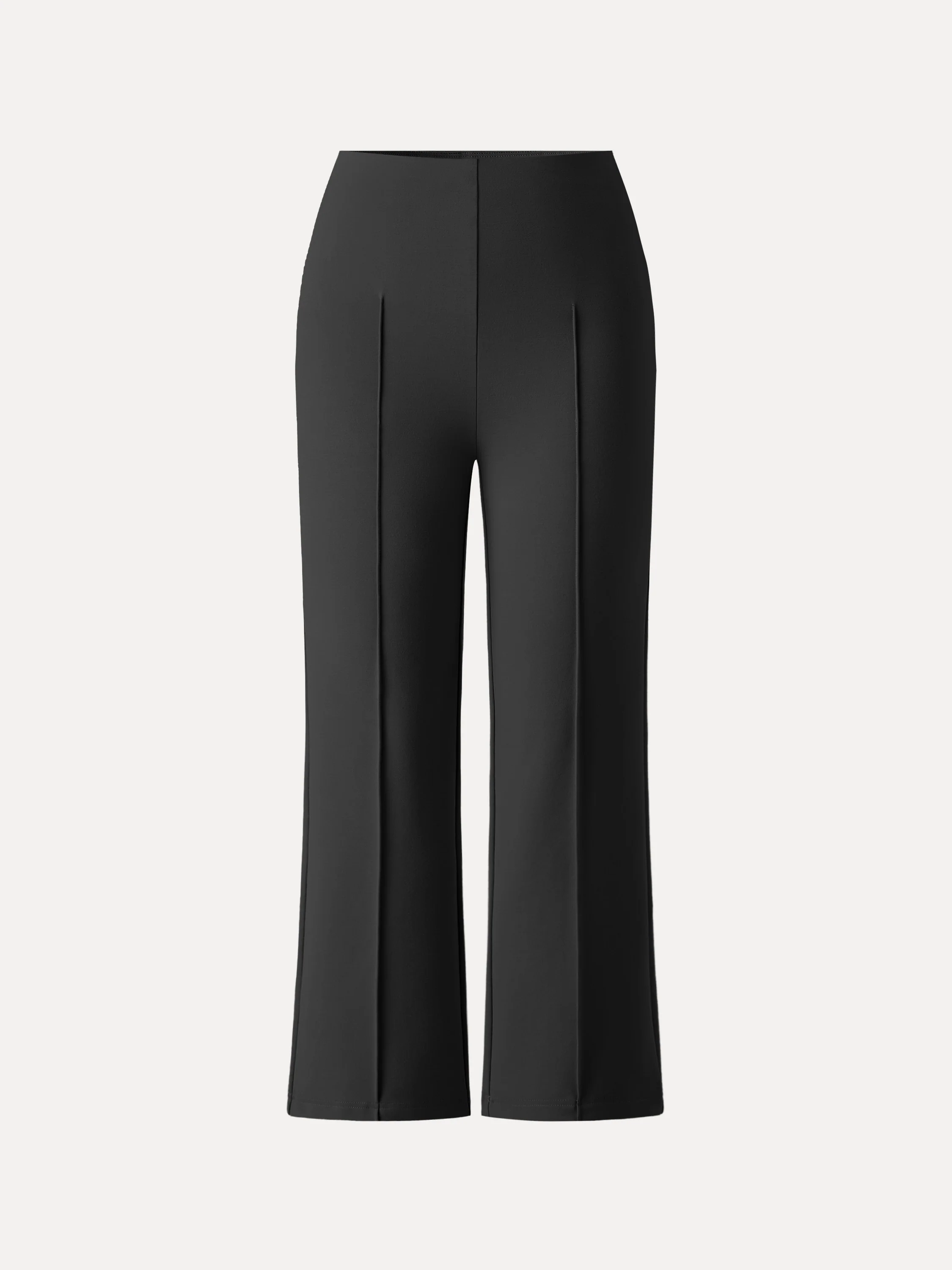 Wrinkle-Resistant High Rise Cropped Flare Leg Travel Pant - Image 16