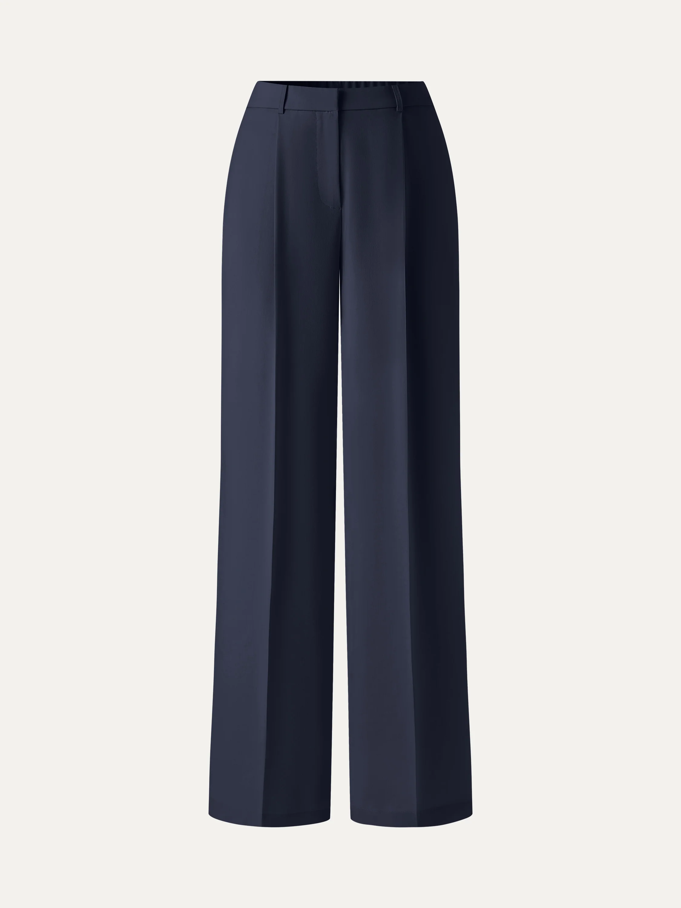 Linen Blend Wide Leg Pants - Image 16